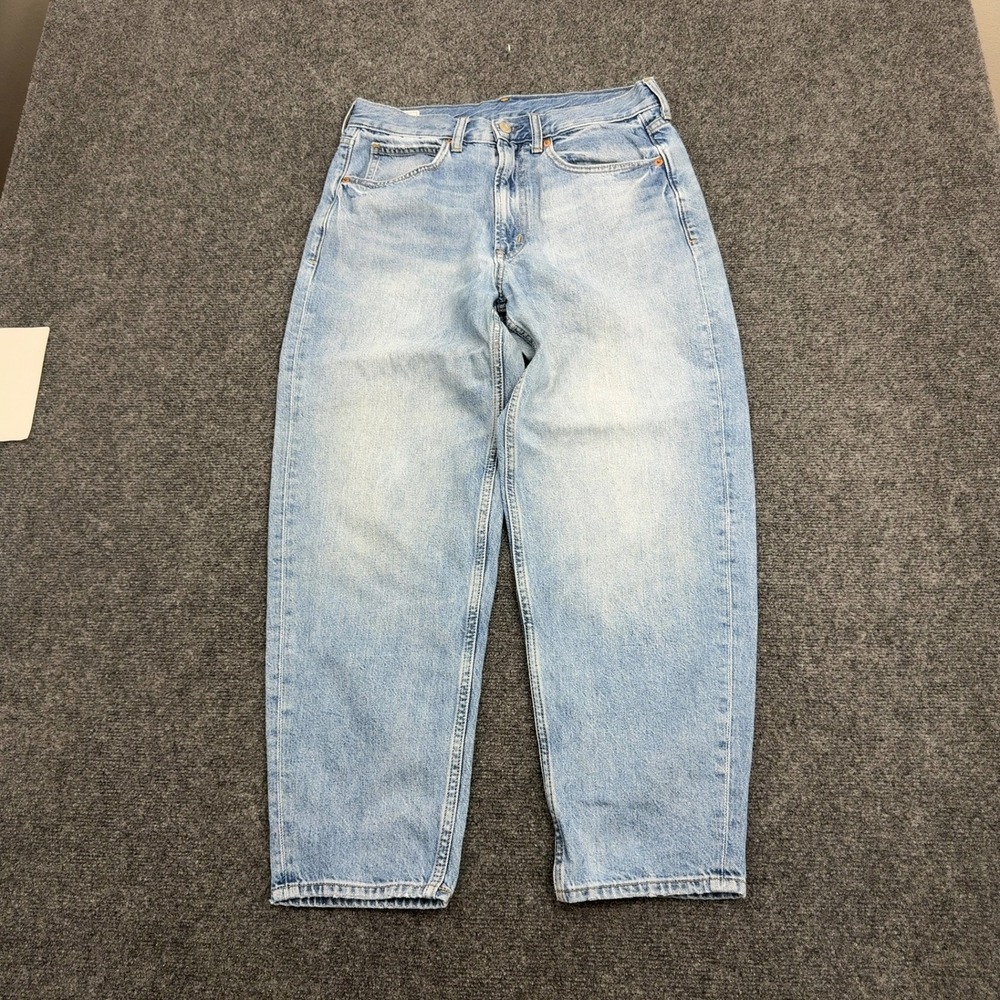 Gap Barrel Jean Jeans Womens 6R Light Blue Cotton High Rise Casual Classic